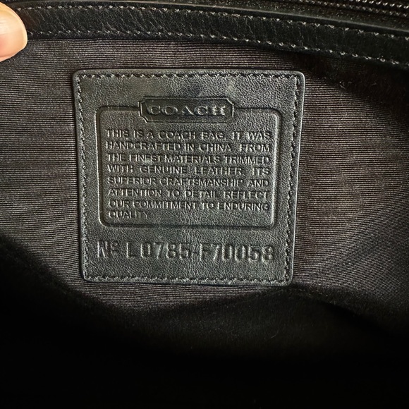 Coach Laptop Bag / Briefcase Black - Picture 2 of 9
